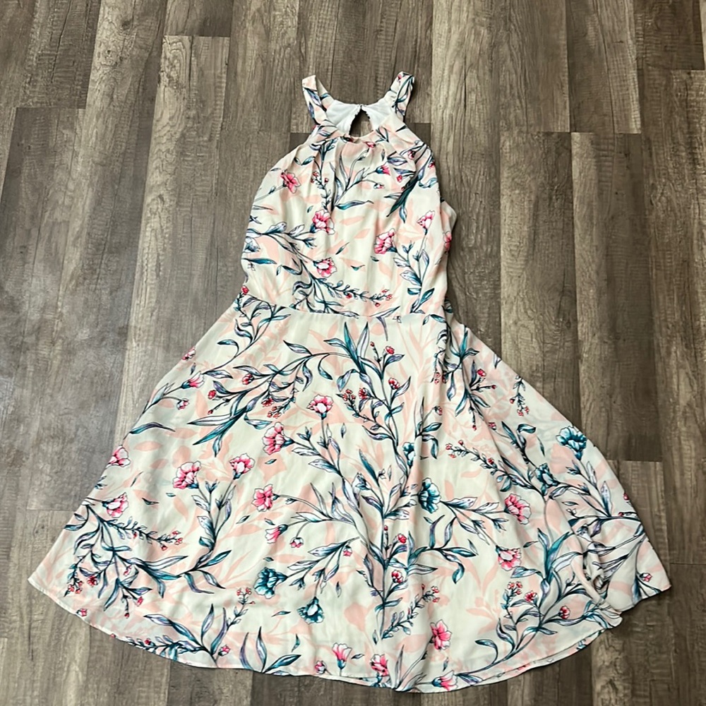 Express floral halter dress. Size 6
